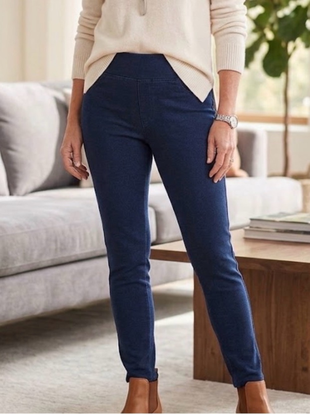 a new day Navy High-Rise Stretch Jeggings